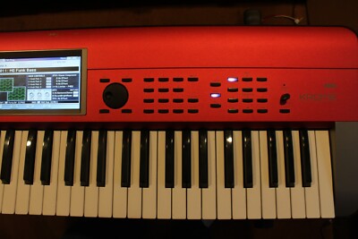 KORG KROME 61 Music Workstation LTD Color RED w/ Power Adapter | eBay