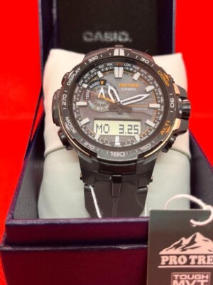 CASIO Pro Trek PRW-6000Y-1JF Tough Solar Triple Sensor Watch USED