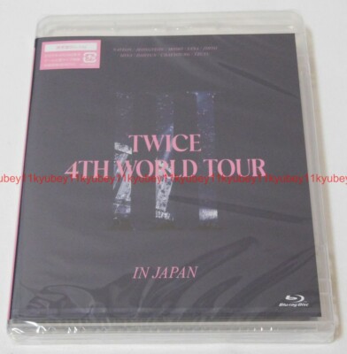 New TWICE 4TH WORLD TOUR III IN JAPAN Standard Edition Blu-ray
