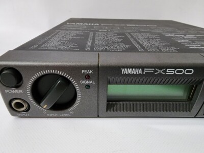 YAMAHA FX500 SIMUL-EFFECT PROCESSOR Guitar Effect | eBay