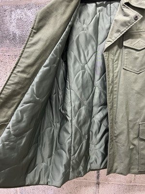 Vintage Avirex USA Olive Green Military Field Jacket Men L All
