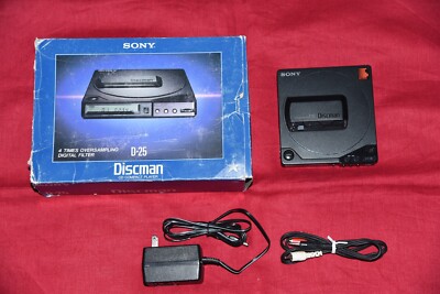 Sony D-25 Discman Personal CD Player Working | eBay