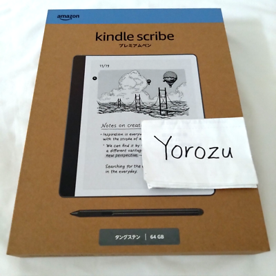 Amazon New Kindle Scribe 64 GB 2024 Tungsten Notebook Design 10.2