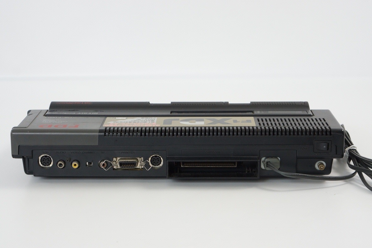 MSX2+ SONY HB-F1XDJ Personal Computer Maintained -New rubber belt