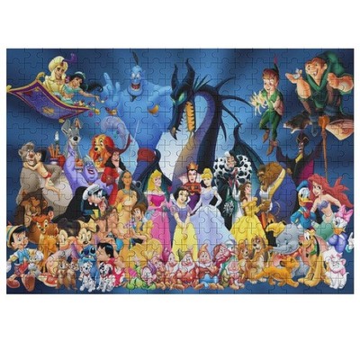 Disney Characters Jigsaw Puzzle 300 Pieces Bithday Gift for Adults