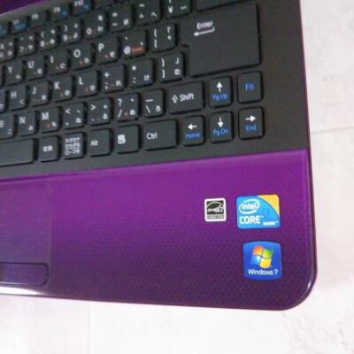 SONY Vaio Purple Laptop Notebook SSD 5121GB RAM 4GB CPU Core i3