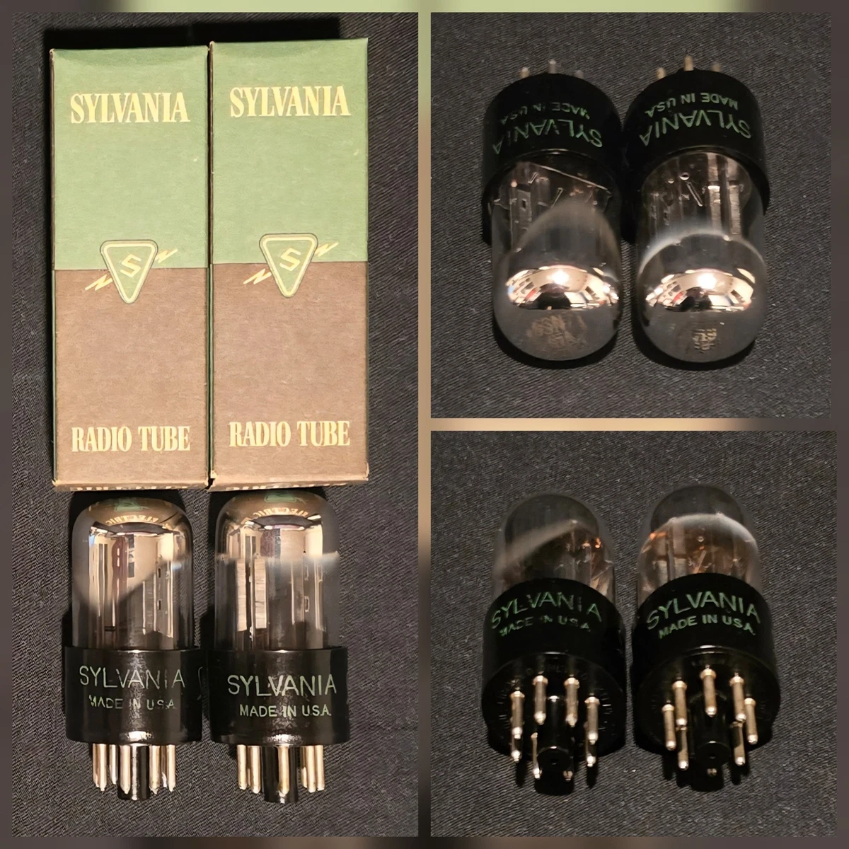 6SN7-WGT SYLVANIA ワンペアセット 真空管 (98) 6SN7-WGT SYLVANIA