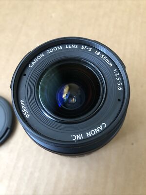 Canon Zoom Lens EF-S 18-55mm 1:3.5-5.6 Lens | eBay