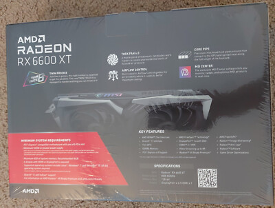 MSI Radeon RX 6600 XT GAMING X 8GB GDDR6 Graphics Card | eBay