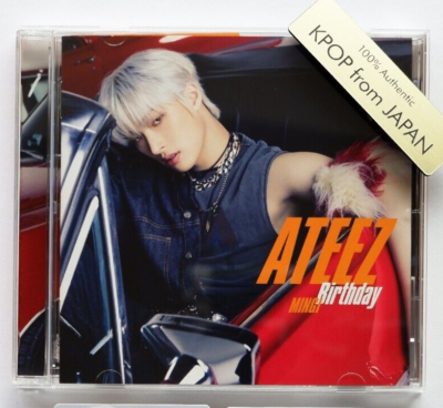 MINGI ATEEZ Birthday JAPAN SOLO SET OPENED CD+2PHOTOCARD | eBay