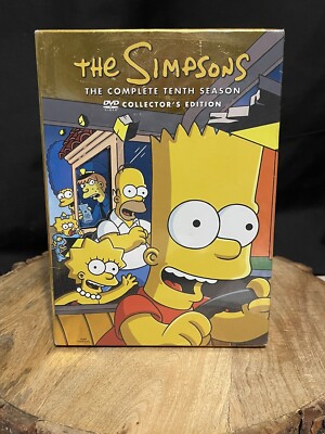 The Simpsons - The Complete Tenth Season - 4 DVD Box Set - New
