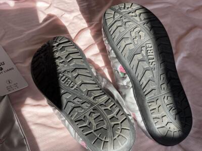 SANDY LIANG X SUBU SLIPPERS IN CHROME Kawaii Shoes Japan Size8-9