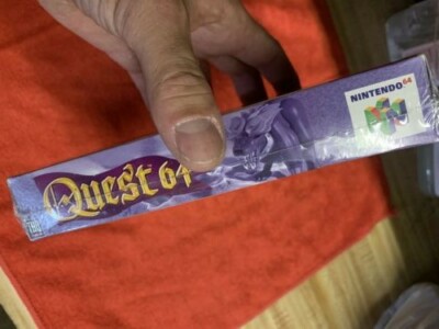 Quest 64 (Nintendo 64, 1998) Authentic - Factory Sealed - Clean