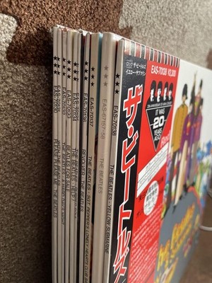 The Beatles Mono Box 11 LP Set Red Wax Rare Booklet Used from