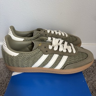 Adidas Samba OG W Crochet Pack Orbit Green JR9447 Size 7 New