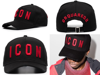 Dsquared2 Icon Baseballcap Cap Kappe Basebalkappe Cult Hat Hut