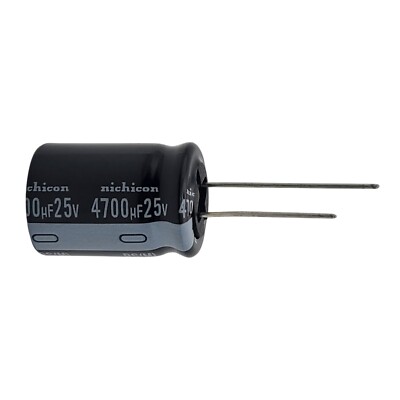 Nichicon 4700uF 25V Electrolytic Capacitor Radial RS Series 85°C