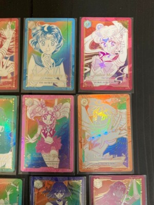 Jimmy Choo x Sailor Moon Trading Cards Full Set 12 Rare Limited