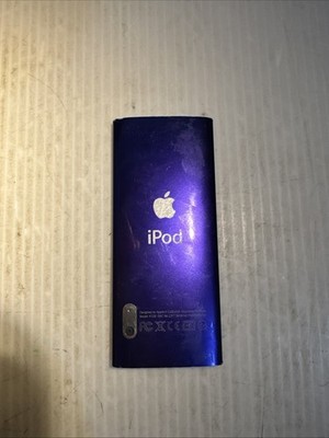 Apple iPod Nano 5th Gen 8GB Purple A1320 TESTED | eBay