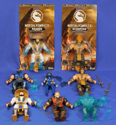 MORTAL KOMBAT X 8-FIGURE SET COMPLETE WITH SUB-ZERO CHASE FUNKO | eBay