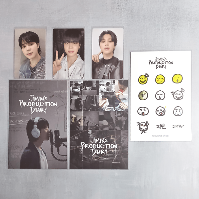 BTS Jimin Production Diary Early Bird Gift Photocard Postcard