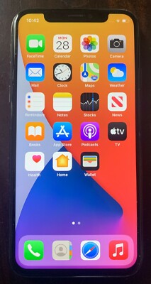 Apple IPhone X 256GB Space Grey GSM (Factory Unlocked) | eBay