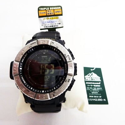 Casio Pro Trek PRW-3510-1JF Triple Sensor Ver.3 Multiband 6 Solar