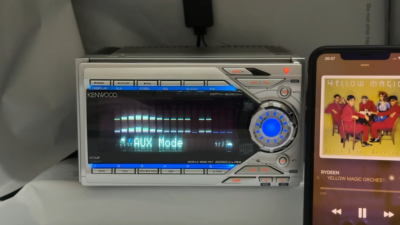 Kenwood DPX-630M 2DIN Vintage CD MD JDM w/ External Bluetooth Rare