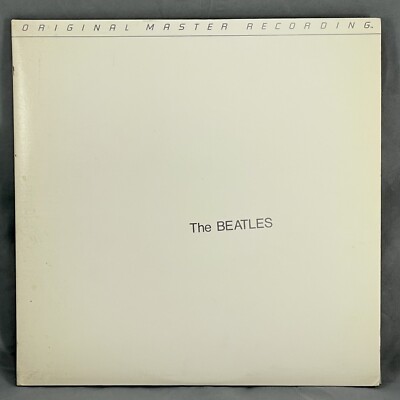 THE BEATLES (WHITE ALBUM) 2LP NM MoFi Original Master Recording