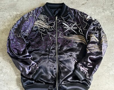 Sukajan ONE PIECE Cross Guild Reversible 242007 Embroidery Jacket