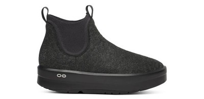 New OOFOS Women's OOmega Londoner - Black & Charcoal - All Sizes