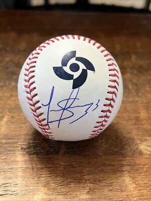 祝首位打者❗️Luis Areaez直筆サインMLB Auto