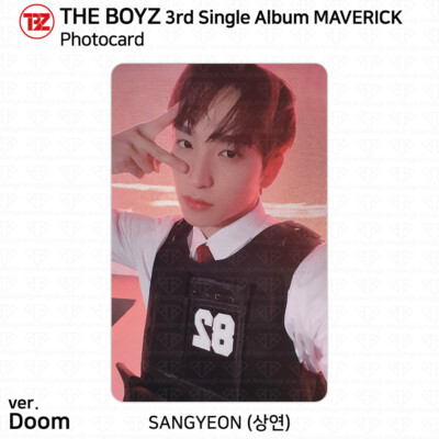 The Boyz 3rd Single Album Maverick Official Photocard Poster