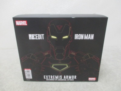 Sentinel RE: EDIT IRON MAN #02 Extremis Armor Action Figure F/S