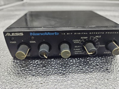 Alesis Nanoverb Reverb Effects Processor Nano-Verb 16-Bit Digital