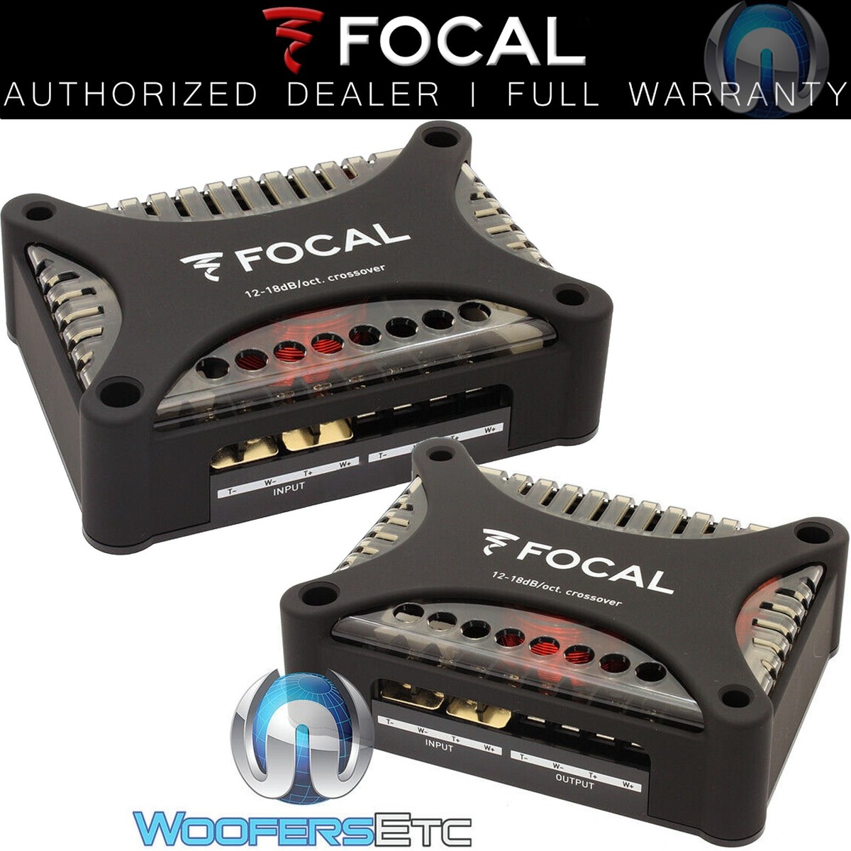 FOCAL XO/PS165FX FLAX CAR CROSSOVERS FOR COMPONENT MIDS SPEAKERS