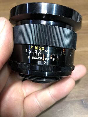 vintage Yashica Auto Yashinon DX 28mm f2.8 M42 Mount | eBay