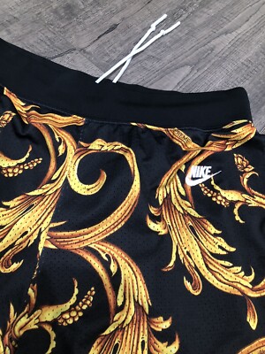Supreme Nike Foamposite Basketball Shorts Black Size Medium SS 14