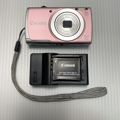 Canon PowerShot A2600 Pink Digital Camera PC1899 with Battery