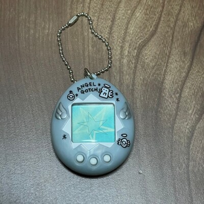 Bandai Tamagotchi Tenshitchi Angelgotchi Angel 1997 Pearl Bluel
