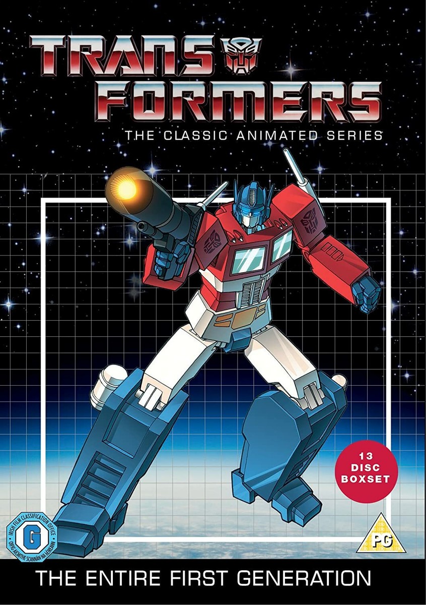 TRANSFORMERS THE CLASSIC ANIMATED SERIES COLLECTION BOXSET 13 DISC