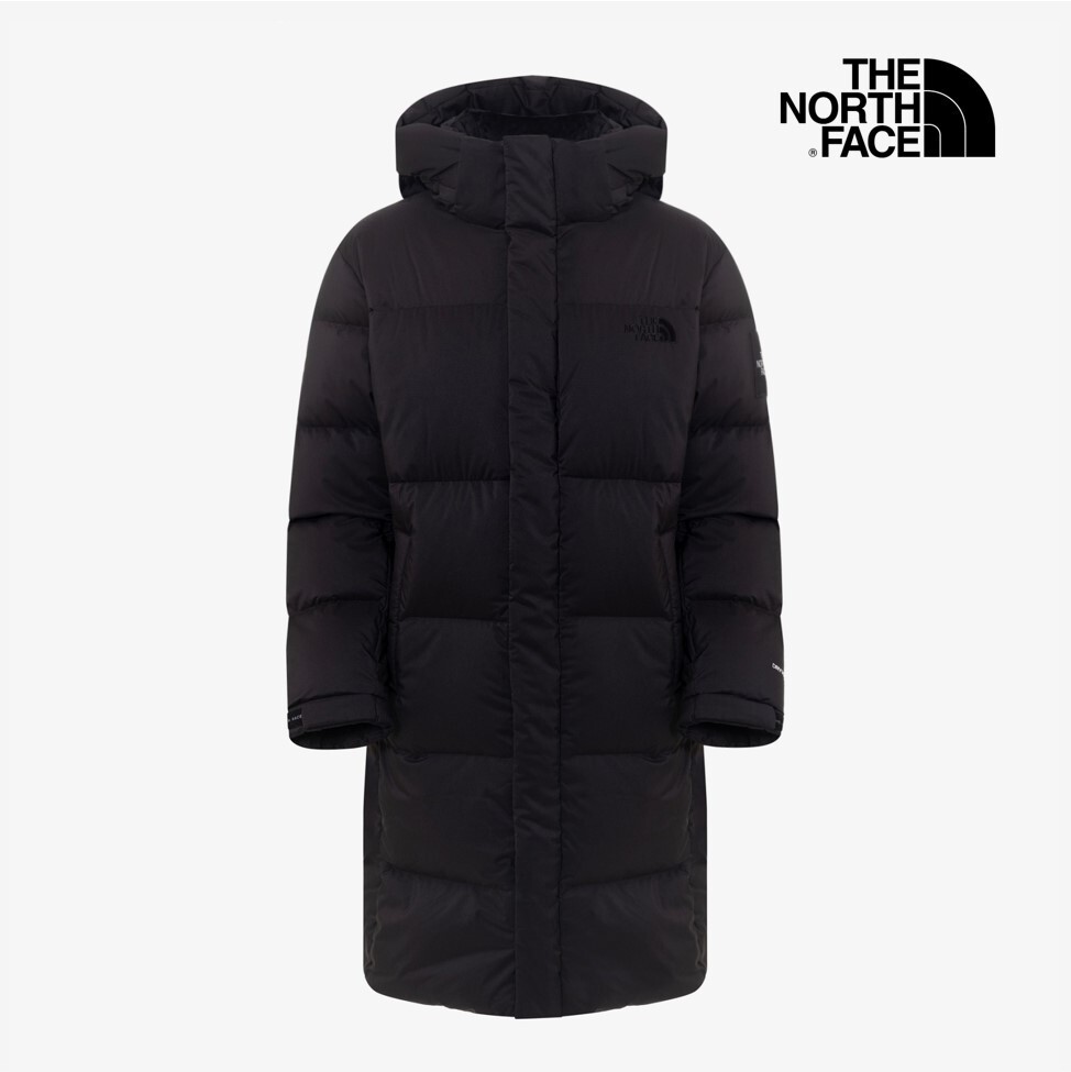 The North Face Korea ACTION TECH RDS LONG DOWN COAT NC1DQ51J BLACK