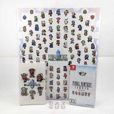 FINAL FANTASY I-VI Pixel Remaster Anniversary Edition Nintendo