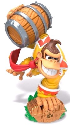 New Turbo Charge Donkey Kong Skylanders SuperChargers Amiibo WiiU