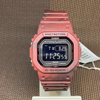 Casio G-Shock GW-B5600SL-4D Maroon Earthy Color Digital Solar