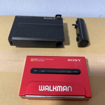 Sony WM-501 Walkman Portable Cassette Player, with Cover, Battery