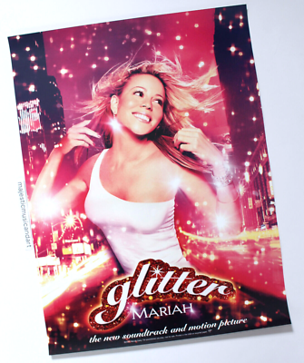 ORIGINAL 2001 MARIAH CAREY GLITTER PROMO POSTER EX RARE | eBay