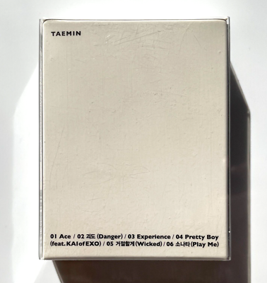 SHINee TAEMIN ACE White ver. Kihno Kit Album 2014 | eBay