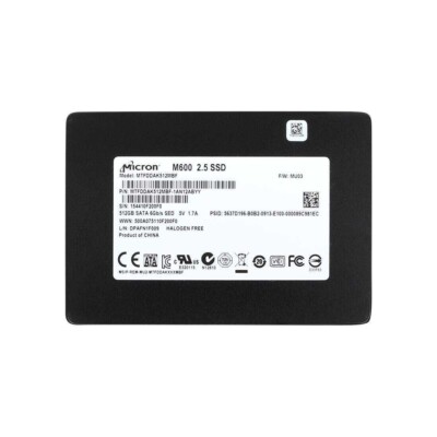 Micron MTFDDAK512MBF M600 512GB SATA 6Gbps SED SSD 2.5