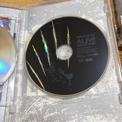 BIGBANG ALIVE -MONSTER EDITION- CD+DVD+T-Shirt M Size Rare Out of